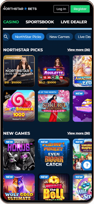 Northstar Bets casino app