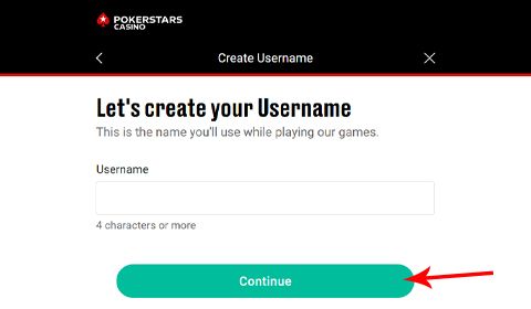 Come up with a unique nickname and a strong password