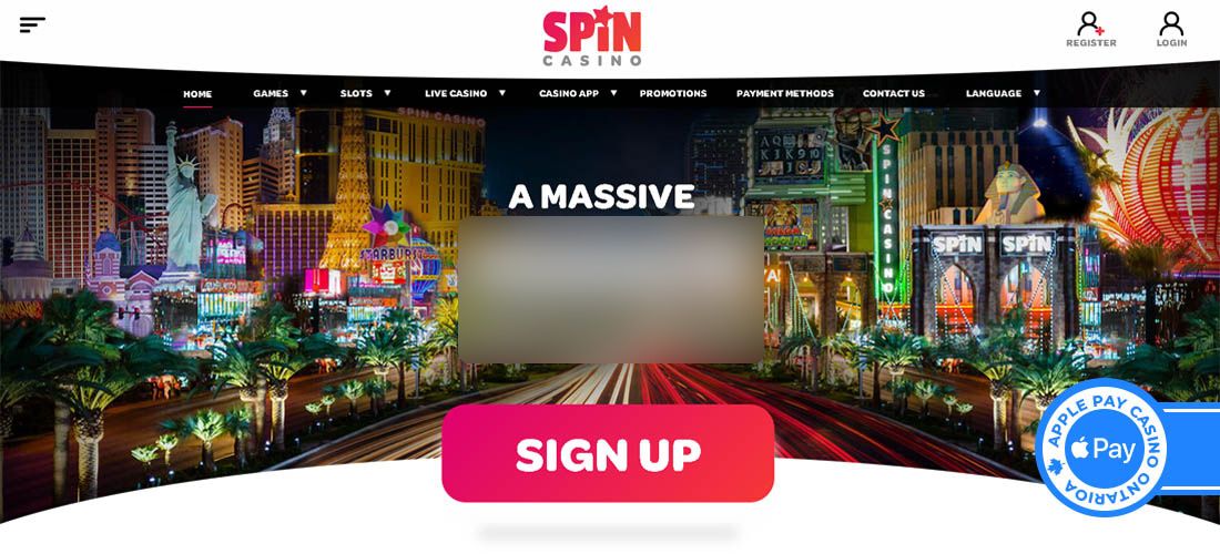 Spin Casino Apple Pay